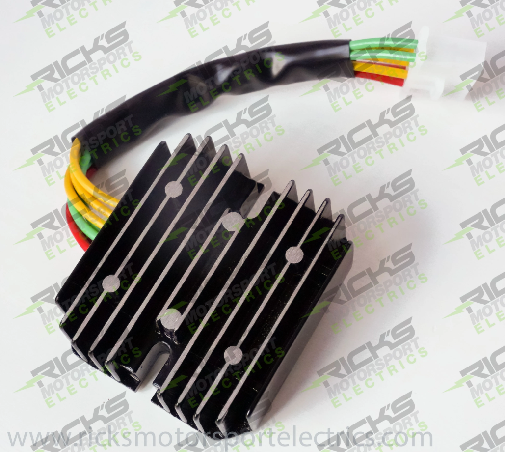 Rick's Motorsports Electrics Universal OEM Style Rectifier-Regulator for Honda Goldwing '78-20 Rick's Motorsports Electrics Universal OEM Style Rectifier-Regulator for Honda Goldwing '78-20